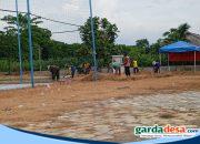 Pemdes Ngampelrejo Bersama Lembaga Desa Gelar Kerja Bakti Persiapan Pengajian Gus Aflakha