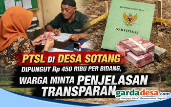 Program PTSL di Desa Sotang Diduga Dipungut Rp450 Ribu per Bidang, Warga Pertanyakan Rinciannya