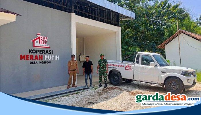 Pemdes Ngepon Perkuat Layanan, Mobil Pick Up KDMP Resmi Diambil untuk Dukung Operasional