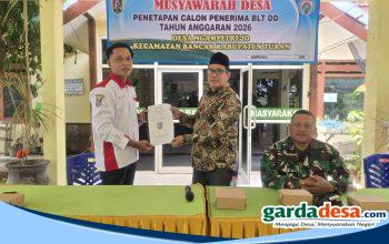 Musdes Penetapan BLT-DD 2026, Pemdes Ngampelrejo dan BPD Serap Aspirasi Warga