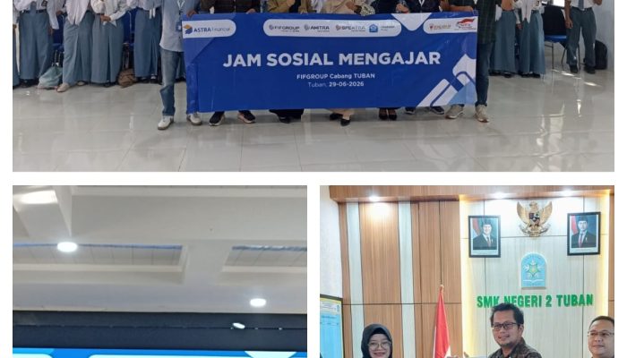 FIFGROUP Tuban Edukasi 100 Siswa SMKN 2 Tuban Melalui Program Literasi Keuangan Jam Sosial Mengajar