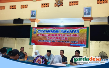 Musdes Persiapan HUT Kemerdekaan RI ke-81, Desa Wangun Matangkan Agenda Peringatan 17 Agustus